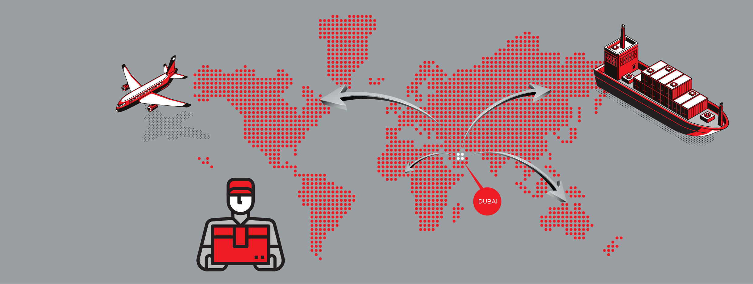 Our service located at Dubai